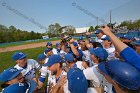 Baseball vs Babson  Wheaton College Baseball players celebrate their victory over Babson to win the NEWMAC Championship for the third year in a row. - (Photo by Keith Nordstrom) : Wheaton, baseball, NEWMAC